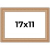 PosterPalooza | Weathered Yellow Picture Frame - UV Acrylic, Backing Board, Hanging Hardware Included - 2 of 4