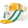 8 in 1 Toddler Slide, Indoor Kids Slide for Toddler 1-3, Indoor Playground with Slide, Basketball Hoop - 2 of 4