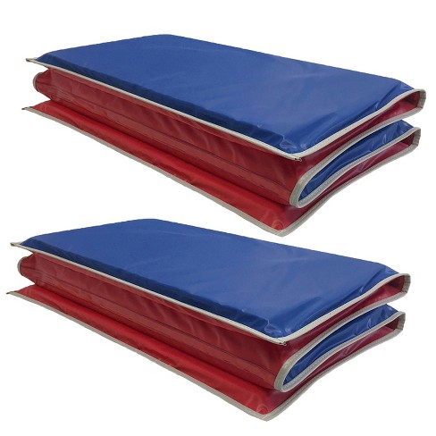 Kindermat Basic Mat, 1 , Red/blue, Pack Of 2 : Target