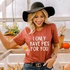 Simply Sage Market Women's I Only Have Pies For You Short Sleeve Graphic Tee - 2 of 4