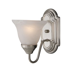 Maxim Lighting Essentials - 2058x 1 - Light Wall Light in  Satin Nickel - 1 of 2
