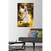 Trends International MLB San Diego Padres - Fernando Tatis Jr. 22 Unframed  Wall Poster Print Clear Push Pins Bundle 22.375 x 34