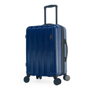 Olympia USA Carry-On Sidewinder 22" Hardside Spinner Suitcase with Hidden Compartment - 1 of 4