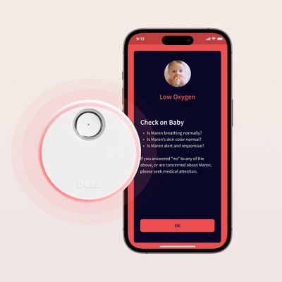 Owlet® Dream Duo Smart Baby Monitor: FDA-Cleared Dream Sock® Plus Owlet Cam 2- Tracks & Notifies For Pulse Rate & Oxygen While Viewing Baby In 1080p HD WiFi Video