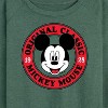 Women's - Disney - Mickey Original Classic Lightweight French Terry Wide Neck Long Sleeve Shirt - 2 of 4