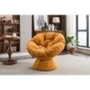 NicBex Oversized Papasan Chair Swivel Accent Chair with 360 Degree Swivel Barrel Chair for Living Room, Bedroom - 3 of 4