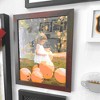 Brown Walnut 4x16 Picture Frame 4 x 16 Dark Wood Photo Frame - 4 of 4