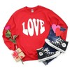 Simply Sage Market Women's Graphic Sweatshirt Love Bold - 3 of 3