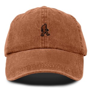 Dalix Sasquatch Embroidered Cap Cotton Baseball Summer Cool Dad Hat Mens - 1 of 4