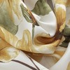RT Designers Collection April Floral Nature Printed 2 Pieces Blackout Grommet Panel Pair 36" x 84" Gold - 4 of 4