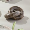 Plum & Post Linked Marble Rings Sculpture - Gray Marble Accent Decor - 2 of 2
