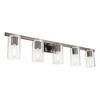 Livex Lighting Clarion 5 - Light Vanity in  Black Chrome - 2 of 4