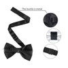 Allegra K Men's Pre-Tied Pointed Neck Strap Wedding Party Tuxedo Bow Ties - 3 of 4