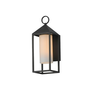 Maxim Lighting Aldous 1 - Light Wall Light in  Black - 1 of 3