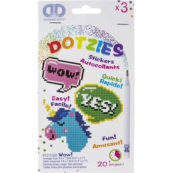 Multicolor Diamond Painting Stickers Kits for Kids, Packaging Type
