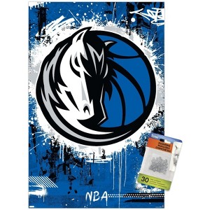 Trends International NBA Dallas Mavericks - Maximalist Logo 23 Unframed Wall Poster Prints - 1 of 4