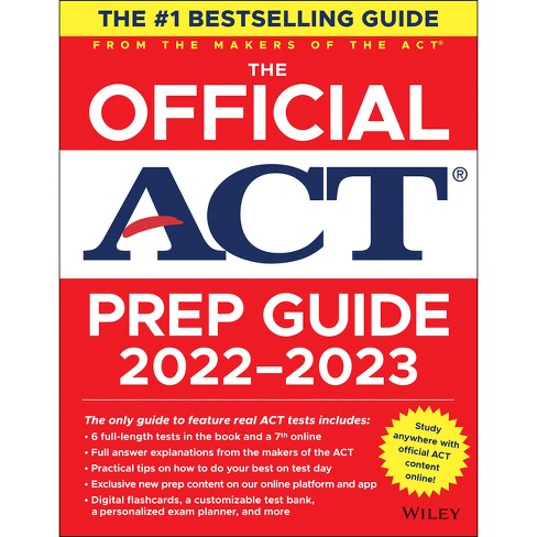 The Official Act Prep Guide 2022-2023 - (Paperback) : Target