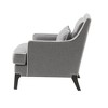 NicBex Polyester Accent Chair,Upholstered Living Room Chairs with Welted Backrest and Pillow,Modern Armchair,Accent Chairs for Living Room - 4 of 4
