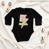 The Juniper Shop Be A Kind Human Lightning Bolt Baby Long Sleeve Bodysuit - 2 of 3