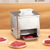 VEVOR Meat Cutter Machine, 550W Meat Slicer, 350 lb/h Commercial Meat Cutting Machine, Stainless Steel, 3.5 mm Thickness, Silver - 2 of 4