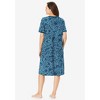 Dreams & Co. Plus Size Short T-Shirt Lounger - 3 of 4