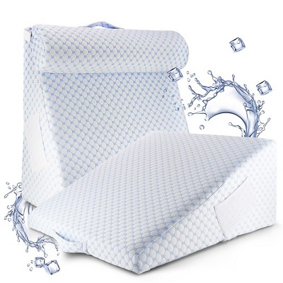 Foam Wedge Pillow for Back Pain and Body Positioning (3 in 1)