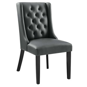 Modway Baronet Button Tufted Vegan Leather Dining Chair - 1 of 4