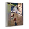 Stupell Industries Chickens Strolling Through Farmhouse Doorway Contemporary Strokes Framed Giclee Art - 2 of 4