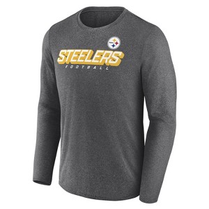 NFL Pittsburgh Steelers Men's Athleisure Long Sleeve T-Shirt - 1 of 3