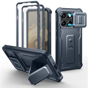 Dexnor for Motorola Moto Edge 2025 Case, Heavy Duty Protection Shockproof Phone Case - 1 of 3