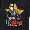 Men's - David Bowie - Bowie Guitar With Star Short Sleeve Graphic T-Shirt - 2 of 4