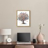 Art Remedy Butterfly Tree Colorful buterfly and flowers wall art Framed - 2 of 4