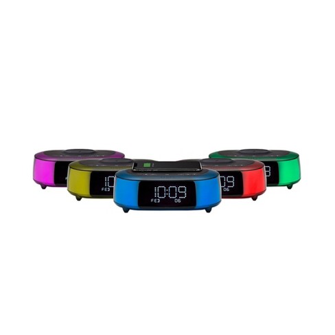 Ihome color changing speaker best sale alarm clock