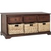 Damien 3 Drawer Storage Bench - AMH5701 - Safavieh Couture - 3 of 4