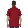 Gioberti Men's Casual Western Solid Short Sleeve Shirt With Pearl Snaps - 3 of 4