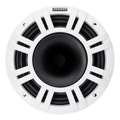 Kicker KMXL8 8" Marine Horn-Loaded Coaxial Speakers - Thumbnail 2