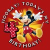 Boy's Mickey & Friends Hooray It's My 4th Birthday T-Shirt - 2 of 4