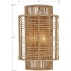 Crystorama Lighting Jayna 2 - Light Sconce in  Burnished Silver - 4 of 4