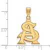 Black Bow Jewelry 14k Yellow Gold Arizona State Sun Devils NCAA Large Pendant - 2 of 3