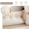 Bekrvio Wedge Headboard Pillow - Triangular Design, PP Cotton Filled, Soft Fabric Cover - Back Support Backrest for Reading - 4 of 4