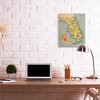 Stupell Industries Florida Map Retro Beach Canvas Art, 24" x 30" - 3 of 4