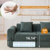 Dolonm Combination Sofa, Foldable Casual Sofa, No Assembly Required,3-seats 3-Pads, for Living Room and Bedroom - 4 of 4