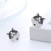 Koko Husky Dog Sterling Silver Necklace Earrings or Set for Women Cz Ginger Lyne Collection - 3 of 4