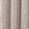 RT Designer Collection Jasper Lurex Jacquard 2 Pack Grommet Curtain Panel 36" x 84" Taupe - 4 of 4