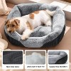 Washable Dog Bed Small Medium Size Dog - Rectangle Fluffy Plush Pet Bed Puppy Bed, Comfy Corduroy Fleece and Nonskid Bottom - 3 of 4