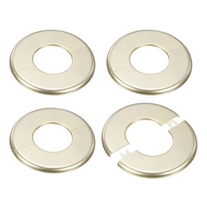 Unique Bargains Self-Adhesive ABS Multipurpose Faucet Escutcheons 4 Pcs - 1 of 4