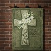 Cotton Blend Tapestry Wall Hanging Peace I Leave With You – 26 x 36 Inch by Manual Woodworkers and Weavers - 2 of 3