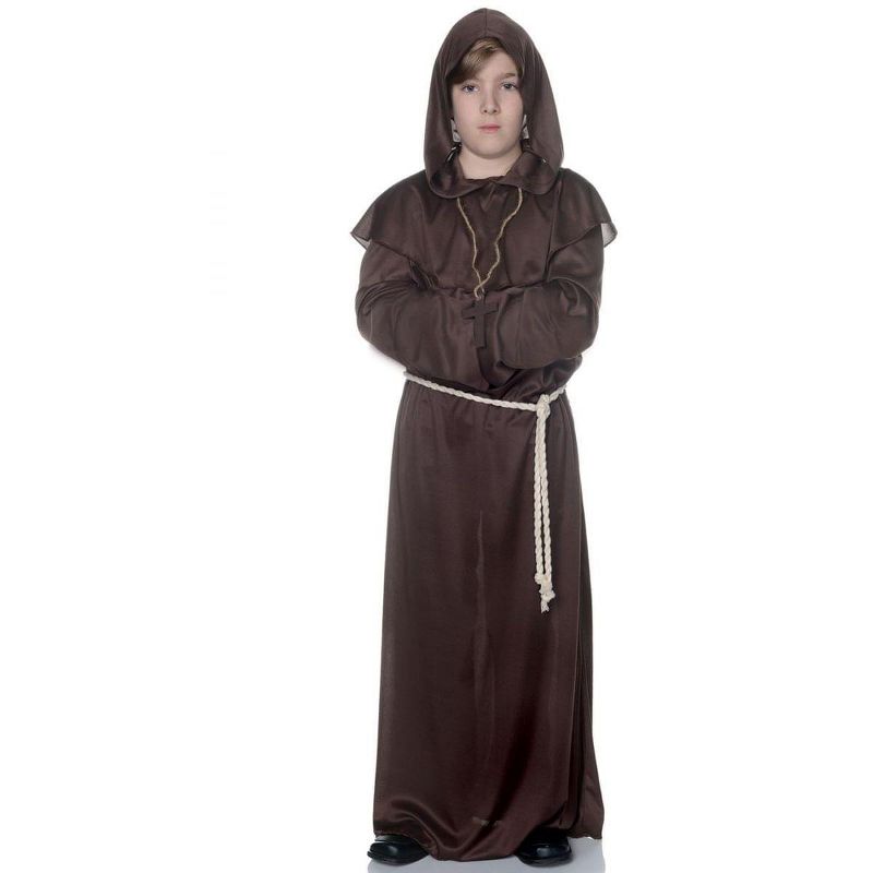 Underwraps Costumes Monk Robe Child Costume Small, 1 of 2