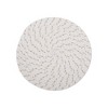 Unique Bargains Trivet Round Rope Woven Mat Cotton Non-woven Fabric 8.66"x8.66"x0.31" - 3 of 3