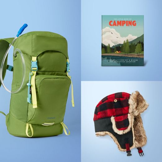 Blue Outdoor Portable Quad Chair - Embark
The Little Book of Camping - (Little Books of Nature & the Great Outdoors) by Hippo! Orange (Hardcover)
20L Hydration Pack Green - Embark™